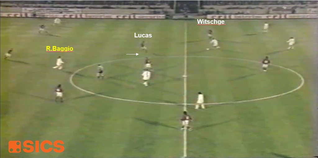 Lucas copre Witschge